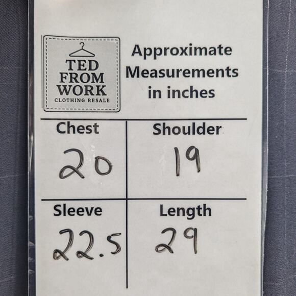 Evan Picone 40S Wool Suit Navy Windowpane Two Piece Made in USA Vintage 80s - Picture 8 of 8